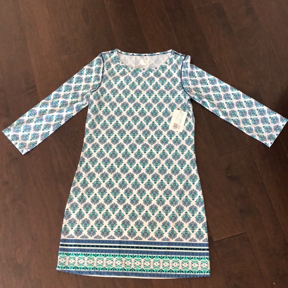 🆕 NWT Cabana Life Sun Protection Dress Cover up S